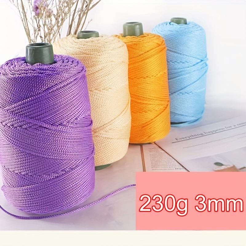 220g 200m Crocheting Light Weight Rope Polypropylene Yarn for Summer Sun Hat