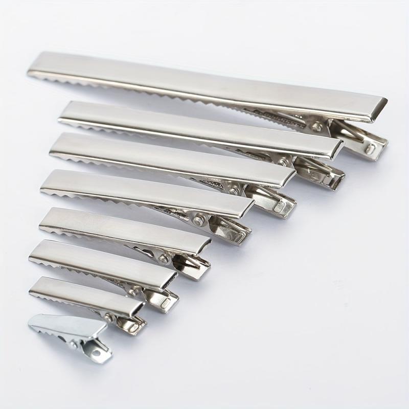 50pcs Metal Hair Clip Crocodile Clip DIY Jewelry Making