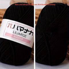 Soft Milk Cotton Yarn for DIY Knitting Crocheting Sweater Bag Scarf