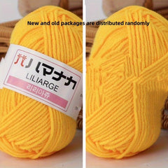 Soft Milk Cotton Yarn for DIY Knitting Crocheting Sweater Bag Scarf