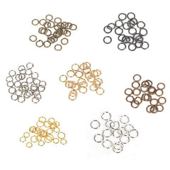 Jump Rings Split Rings Connectors Jewelry Making Supplies 4-12mm