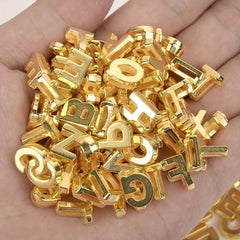 100pcs Alphabet Acrylic Spacer Bead for Jewelry Making DIY