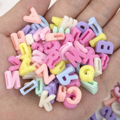 100pcs Alphabet Acrylic Spacer Bead for Jewelry Making DIY