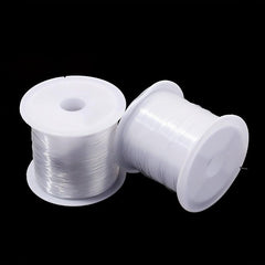 0.2mm Clear Fishing Line Beading Cord for Jewelry Making