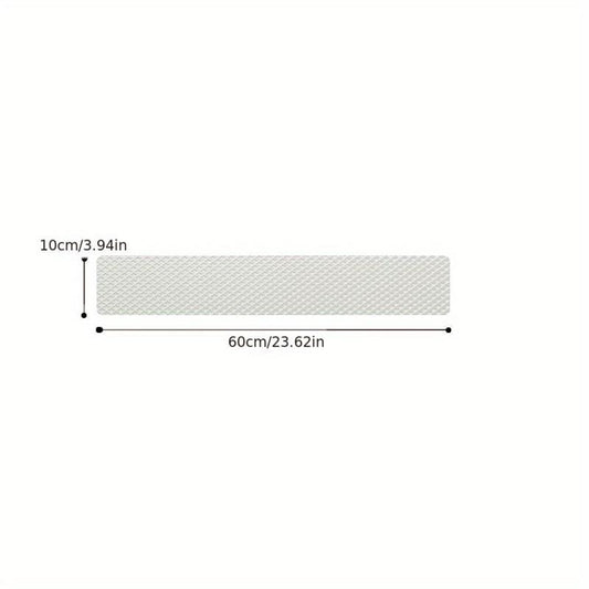 5pcs 30.0cmX119 Non Slip Stair Treads Pre Cut Anti Slip Strips Transparent