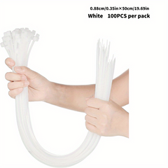 100pcs UV Resistant Self Locking Bundle Ties