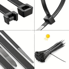 100pcs UV Resistant Self Locking Bundle Ties