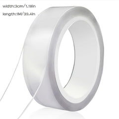 Nano Double Sided Tape Transparent Waterproof Adhesive