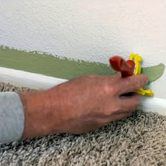 2pcs Paint Trimming Separator Angle Closing Edge Wool Roller Brush Tool