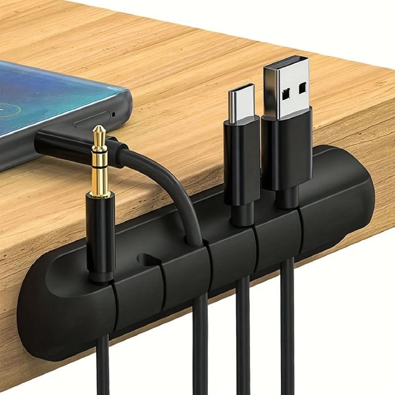 5 Hole Cable Organizer - Self-adhesive Wire Clips - Wire Clamps