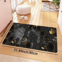 Soft Kitchen Rug Anti slip Absorbent Mat Runner Rug Throw Rug