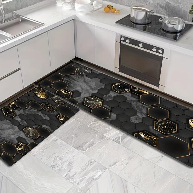 Soft Kitchen Rug Anti slip Absorbent Mat Runner Rug Throw Rug
