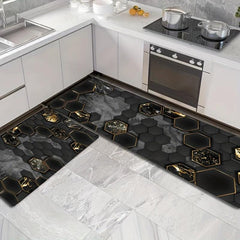 Soft Kitchen Rug Anti slip Absorbent Mat Runner Rug Throw Rug