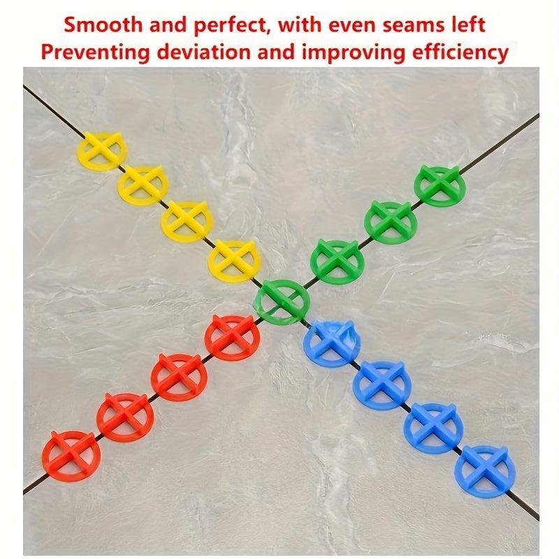 100pcs Ceramic Tile Laying Methods, Floor or Wall Tile Spacing 1.5