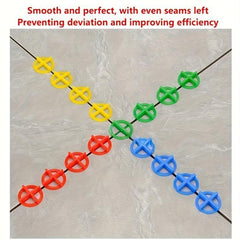 100pcs Ceramic Tile Laying Methods, Floor or Wall Tile Spacing 1.5