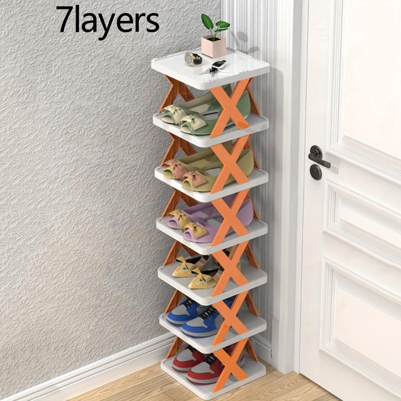 Foldable Shoe Shelf Indoor Space Saving Shoe Rack