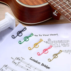 Colorful Metal Paper Clips 10-Pack
