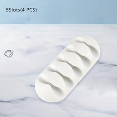 Cable Clip Desk Set Wire Charger Holder Cord Organizer