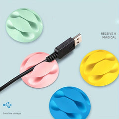 Cable Clip Desk Set Wire Charger Holder Cord Organizer
