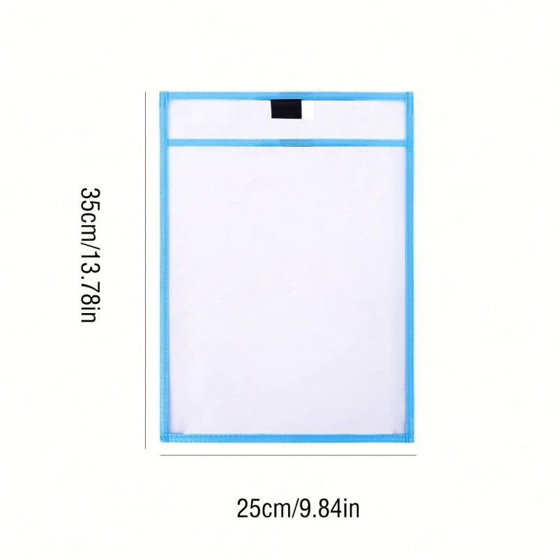 Japanese Minimalist A4 File Storage Bag with Clip