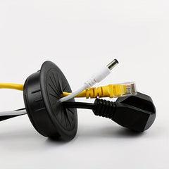 Circular Wire Box Furniture Cabinet Wiring Box Computer Desk Wiring Box