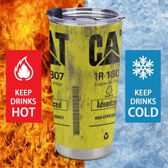 20oz Stainless Steel Insulated Tumbler Double Wall Vacuum Cup Hot & Cold Drinks