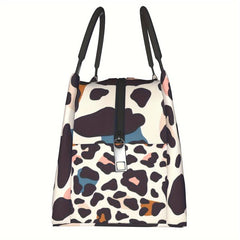 Leopard Classic Pattern Insulated Lunch Bag Leakproof Portable Reusable