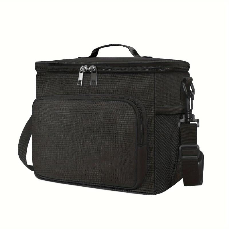 Large Insulated Lunch Bag Leakproof Reusable Cooler with Adjustable Strap