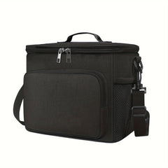 Large Insulated Lunch Bag Leakproof Reusable Cooler with Adjustable Strap