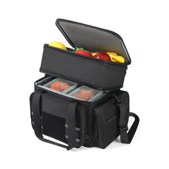DEERFAMY Tactical Lunch Box Large Expandable Double Layer Insulated Cooler Bag