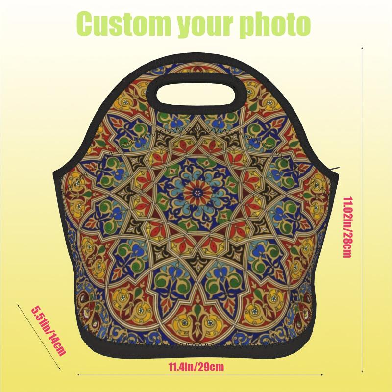 Chloroprene Rubber Insulation Picnic Bag - Durable & Fashionable Lunch Bag