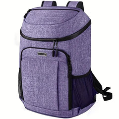 BAGLHER Cooler Backpack Leak Proof 30 Cans Insulated Soft 25L Lunch Box Bag