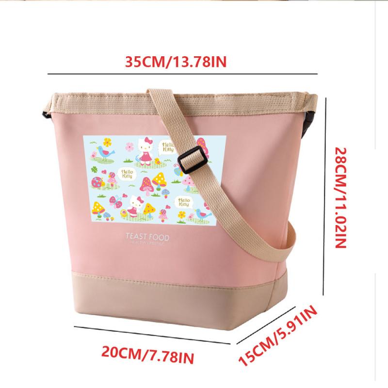 Hellokitty Lunch Bags Waterproof Washable with Lovely Prints