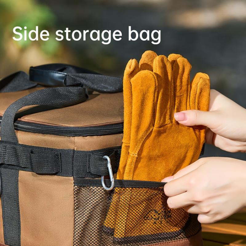 Large Capacity Tactical Cooler Bag Insulated Box Portable Thermal Tote