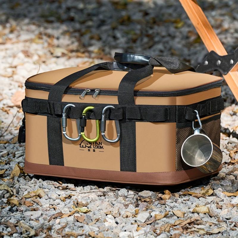 Large Capacity Tactical Cooler Bag Insulated Box Portable Thermal Tote