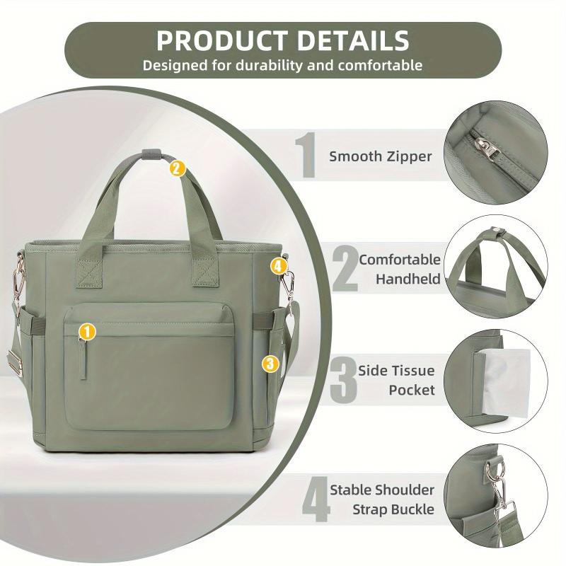 Rice Box Handbag Thermal Bag Large Capacity Lunch Bag for Office Workers