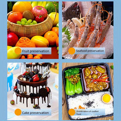 1pc Portable Insulated Fresh Keeping Bag Hot & Cold Cooked Food Beverage Refrige