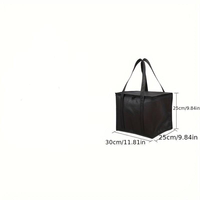1pc Portable Insulated Fresh Keeping Bag Hot & Cold Cooked Food Beverage Refrige