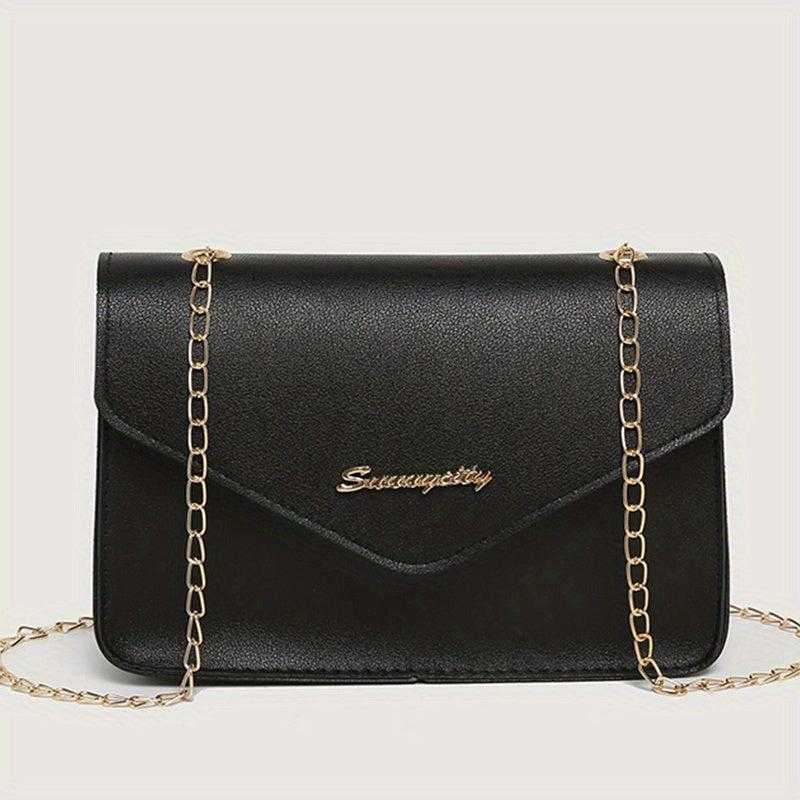 Crocodile Pattern Crossbody Bag PU Leather Purse Women's Shoulder Handbag