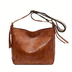 Geometric Strap Hobo Bag Large Capacity Crossbody Bag