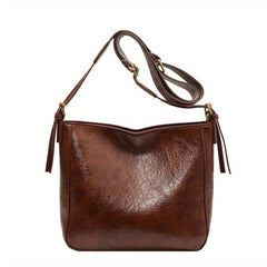 Geometric Strap Hobo Bag Large Capacity Crossbody Bag