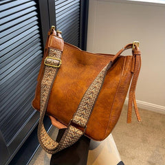 Geometric Strap Hobo Bag Large Capacity Crossbody Bag