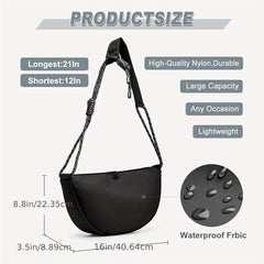 Nylon Crossbody Bag Shoulder Hobo Women's Casual Handbag