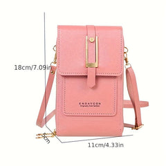 Minimalist Shoulder Bag All Match Coin Purse Phone Storage Bag