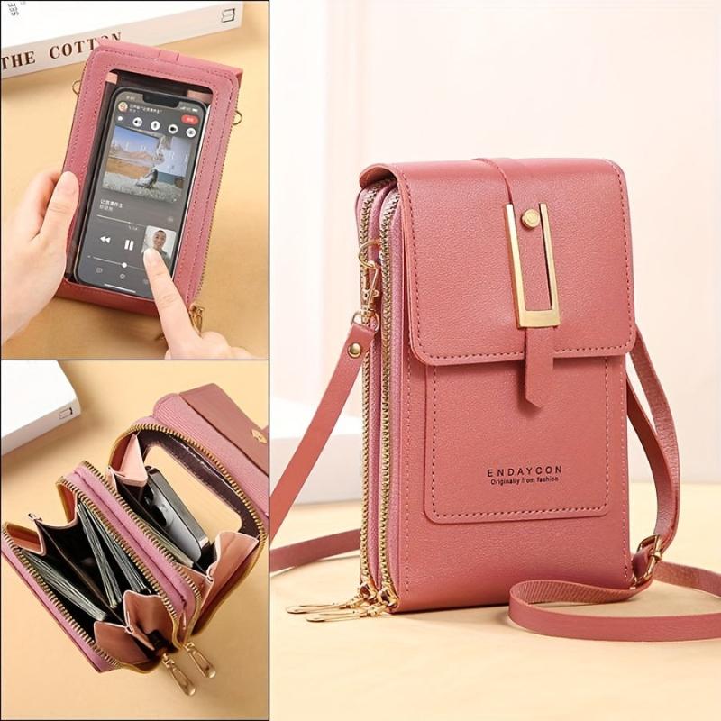 Minimalist Shoulder Bag All Match Coin Purse Phone Storage Bag