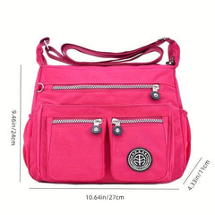 Waterproof Crossbody Bag Casual Shoulder Purse & Handbag