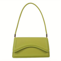Minimalist Underarm Bag PU Shoulder Bag Women's Casual Handbag