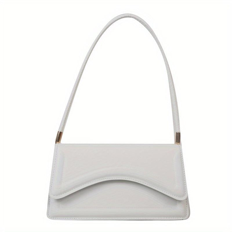 Minimalist Underarm Bag PU Shoulder Bag Women's Casual Handbag