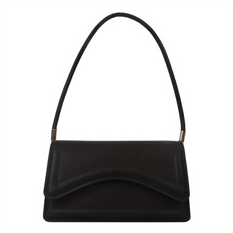 Minimalist Underarm Bag PU Shoulder Bag Women's Casual Handbag