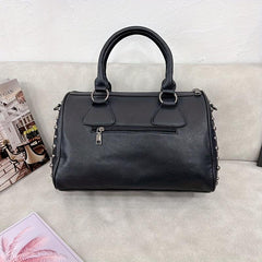 Y2K Style Shoulder Bag Faux Leather Large Capacity Crossbody